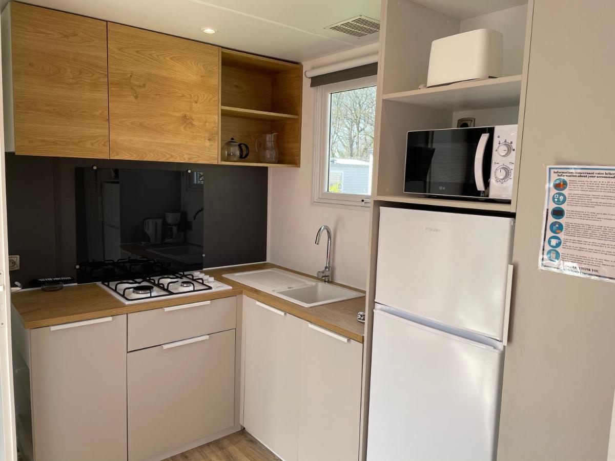 Mobilhome Tout Confort R10 Domaine De Lanniron Quimper Buitenkant foto