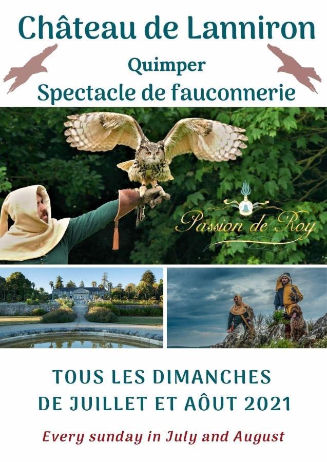 Mobilhome Tout Confort R10 Domaine De Lanniron Quimper Buitenkant foto