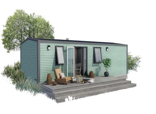 Mobilhome Tout Confort R10 Domaine De Lanniron Quimper Buitenkant foto