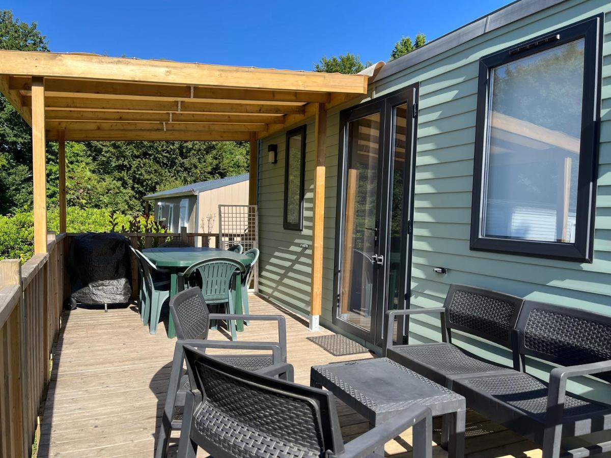 Mobilhome Tout Confort R10 Domaine De Lanniron Quimper Buitenkant foto